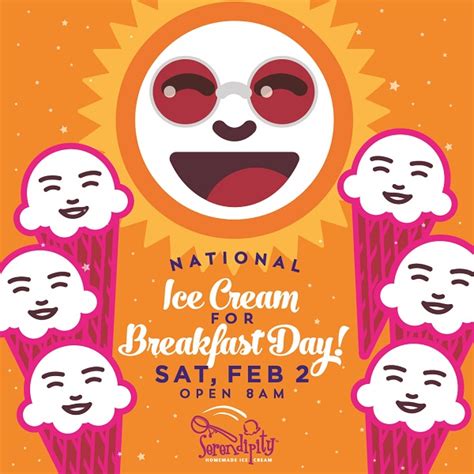 National Ice Cream For Breakfast Day — Serendipity Ice Cream Coffee