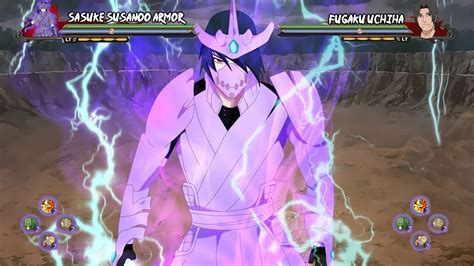 Sasuke Susanoo Armor All Skill And Ultimate Awakening Naruto Storm 4