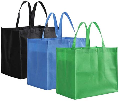 Tosnail Recycled Reusable Grocery Bags 12 Pack