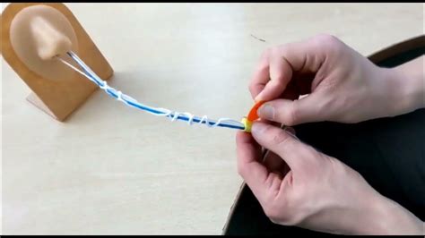 How To Insert Bridle For Nasogastric Ng Feeding Tube Youtube