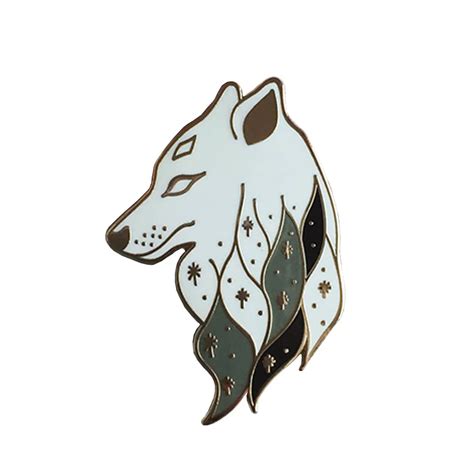 Wolf Enamel Pin Pins And Badges Aliexpress