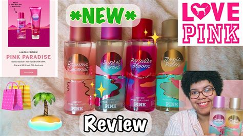New Victorias Secret Pink Paradise Collection Review Sunset