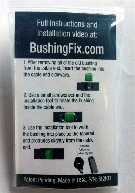 Buy Bushingfix Si Kit Replacement Automatic Transmission Shift