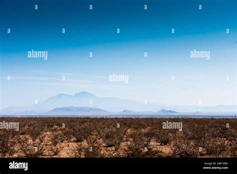 New Mexico Landscape Skies Stock Photo Alamy