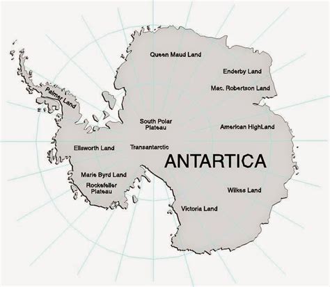 Antarctica Continent Brief Geographical Features General Studies India
