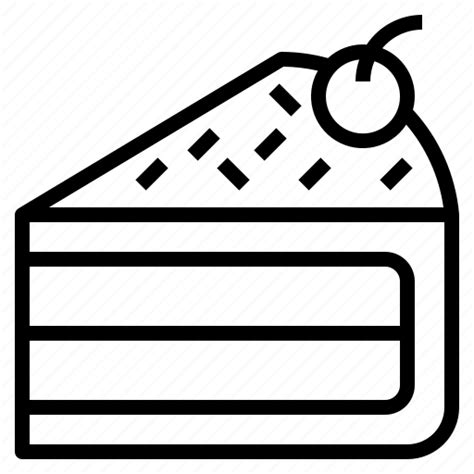 bakery cake dessert food icon