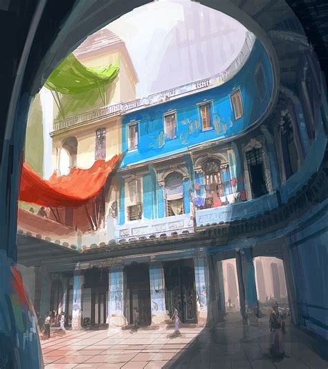 The Art Of Animation Digital Painting Environment Concept Art