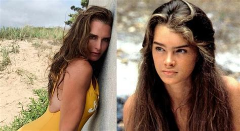 Brooke Shields L Attrice Di Laguna Blu In Topless 40 Anni Dopo Ora Mi Apprezzo Di Più