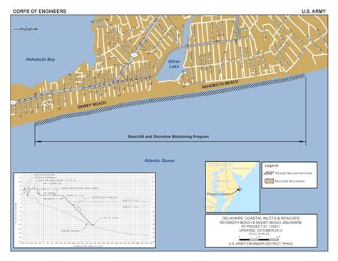 Rehoboth Beachdewey Beach De Project Index Map