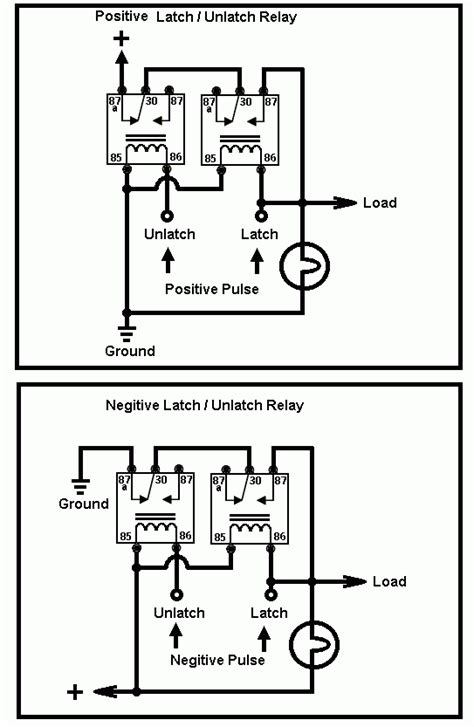 14 Latching Relay Wiring Diagram Robhosking Diagram