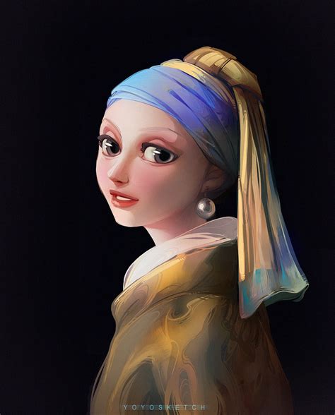 Artstation Girl With A Pearl Earring