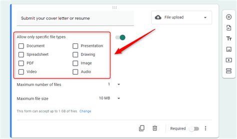 Just click the send button, set your dimensions and click 'copy' on the right corner of the window. How to add an upload button to a Google Forms? | FormGet