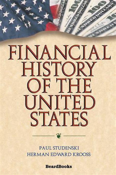 Financial History Of The United States By Paul Studenski English