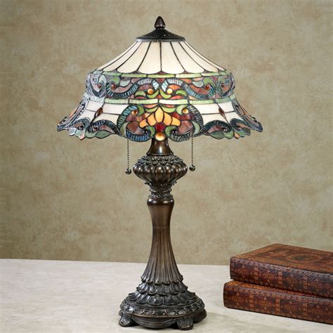 Grace Tiffany Style Stained Glass Table Lamp