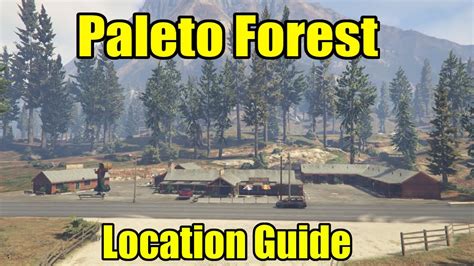 Gta 5 Paleto Forest Location Guide Youtube
