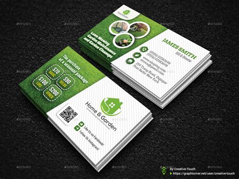 Simply select the template that you like and give us your information; Garden Landscape Business Card Templates | Landscaping ...