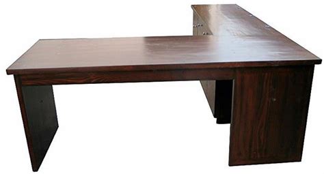 From the basics of building a desk, factors to consider and type of desk plus more. Custom L Shaped Reclaimed Wood Home Office Desk - Mortise ...