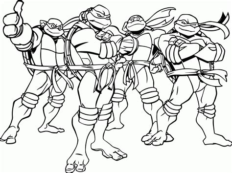 Coloring Pages Ninja Turtles Printables - coloringpages2019