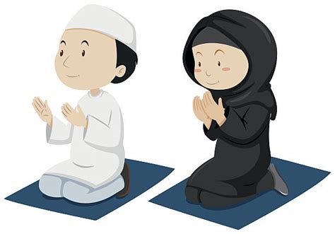 Islamic Prayer Clip Art