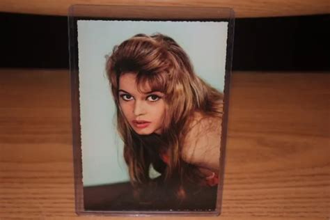 1960 s kreuger german sexy brigitte bardot deckle edge postcard b 25 99 picclick