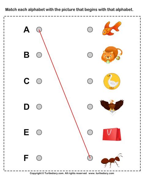 Introducing cvc words is the next level to teach phonics, and it stimulates kids. Alphabet worksheet -- match the letters to the objects. #EarlyEducation #LanguageArts | Alphabet ...
