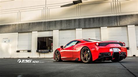 2014 Adv1 Ferrari 458 Speciale Supercars Wheels Wallpapers Hd
