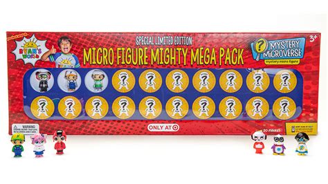 Shop the full ryan's world range. RYAN'S WORLD - THE MYSTERY MICROVERSE 20 PACK - The Toy Insider