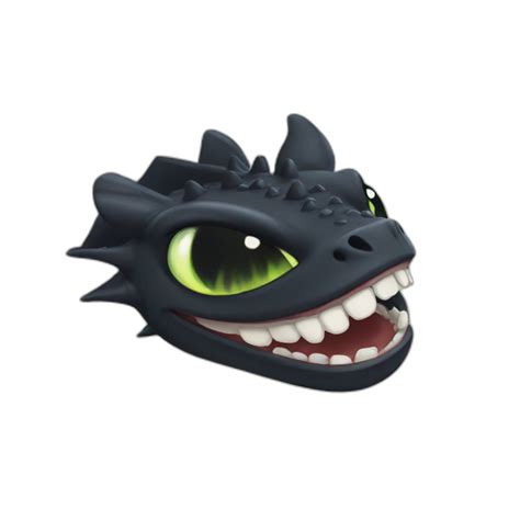 Hiccup Flying On A Dragon Toothless Ai Emoji Generator