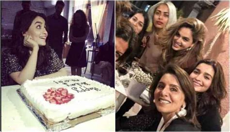 Alia Bhatt Celebrated Her Birthday With Ranbir Kapoors Mother Neetu And Her Friends At