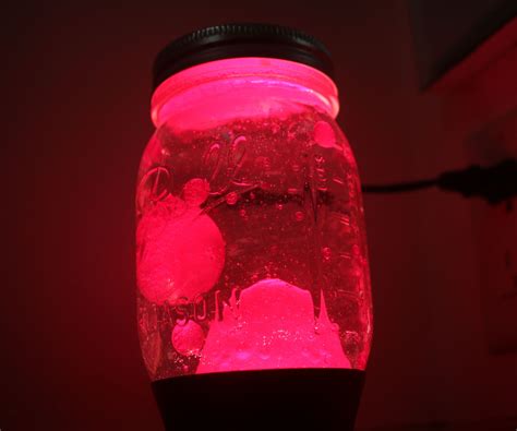 mason jar lava lamp  steps  pictures instructables