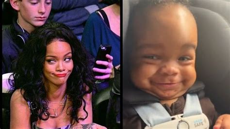 Rihanna Reveals Face Of Her Adorable Baby Boy For The First Time Watch Hindustan Times