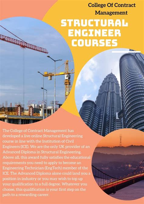 Structural Engineer Courses Structural Engineering Civil Engineering