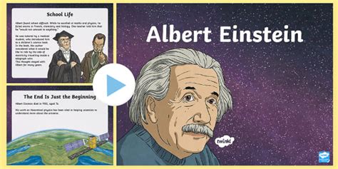 Ks2 Albert Einstein Information Powerpoint Twinkl