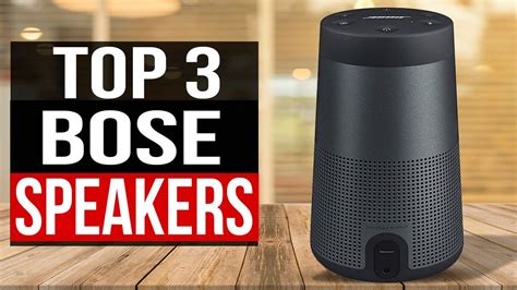 Top 3 Best Bose Speakers 2023 Youtube