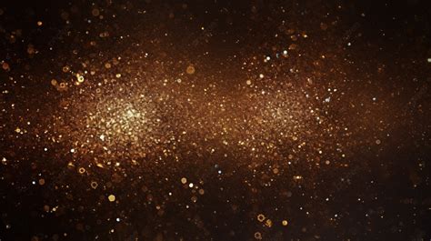 Glistening Sparkles On A Rich Deep Brown Texture Background Star Dust