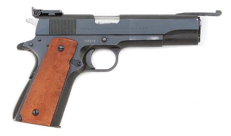 Custom Colt 38 Amu Semi Auto Pistol