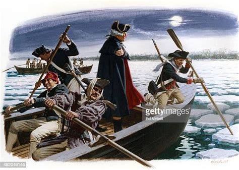 George Washington Crossing The Delaware Photos And Premium High Res