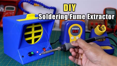 Build Your Own Diy Soldering Fume Extractor How To Make Fume