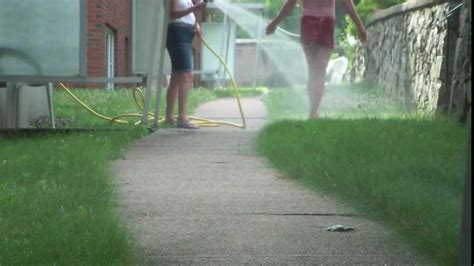 I Asked My Neighbor To Squirt Me With The Hose Youtube