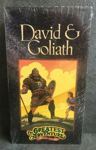 New Vhs Tape David And Goliath The Greatest Adventure Stories From The