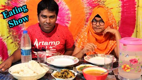 Bangali Eating Show With Soundeating Show Brother And Sister