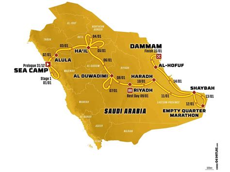 Le Dakar 2023 A Dévoilé Son Parcours Avec 15 étapes