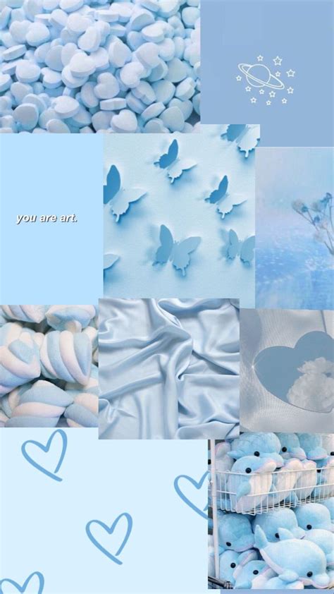 Baby Blue Aesthetic Wallpaper Baby Blue Iphone Wallpaper Blue