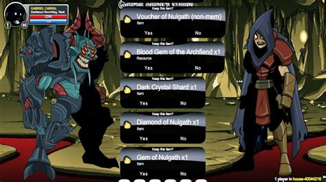 Aqw Getting Voucher Of Nulgath Non Mem Quick And Easy And Nulgath