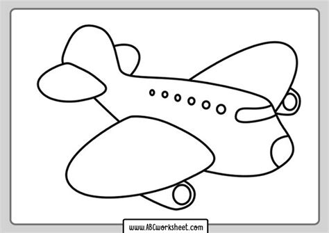 Airplane Coloring Pages