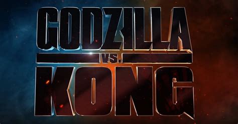 Godzilla Vs Kong Debuts Official New Logo
