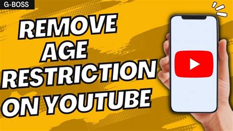 How To Remove Age Restriction On Youtube Youtube