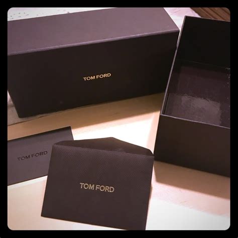 Tom Ford Accessories Authentic Tom Ford Box Authenticity Card