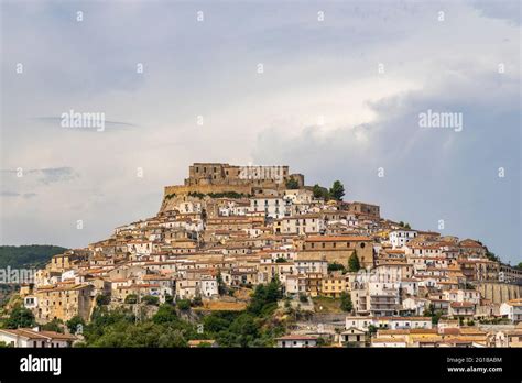 Rocca Imperiale Castle In Cosenza Province Calabria Italy Stock Photo