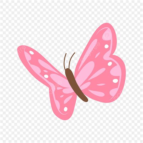 Rosa Volando Mariposa Png PNG dibujos Imágenes Prediseñadas De